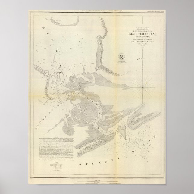 Póster Novo rio e Bar, NC (Frente)