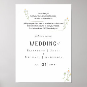 Poster NOVO! SINAL DE CASAMENTO design 11x15.4