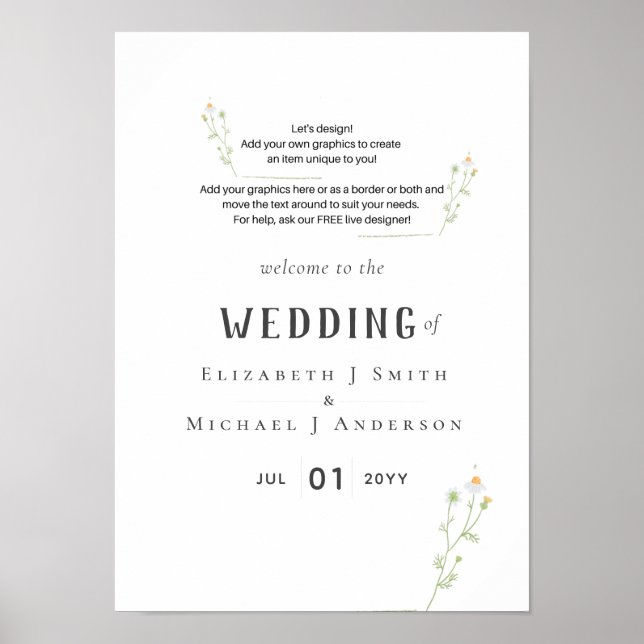 Poster NOVO! SINAL DE CASAMENTO design 11x15.4 (Frente)