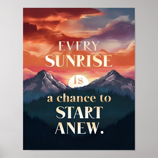 Poster Novos começos (Frente)