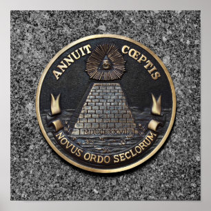 Poster Novus Ordo Seclorum