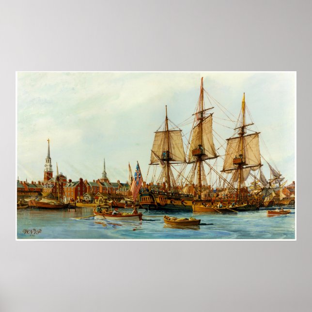 Poster Nowland Van Powell Marinho Alfred dos EUA (Frente)