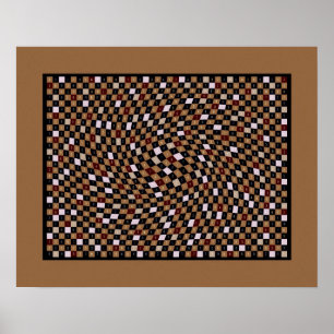 Póster Noz 1200 Pedaços de pi