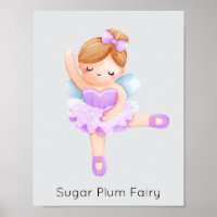 Noz-cracker Puro Sugar Plum Fada Natal