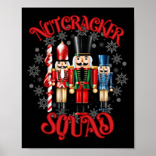 Poster Noz-cracker Squad Holiday Natal Xmas Pajama