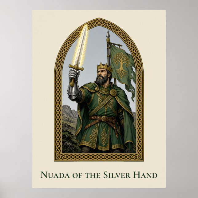Poster Nuada da Mão de Prata (Frente)