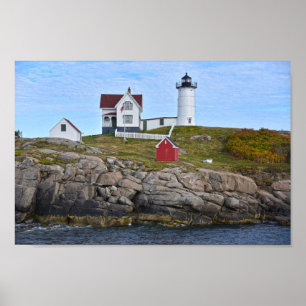 Poster Nubble Light, Cape Neddick, Maine