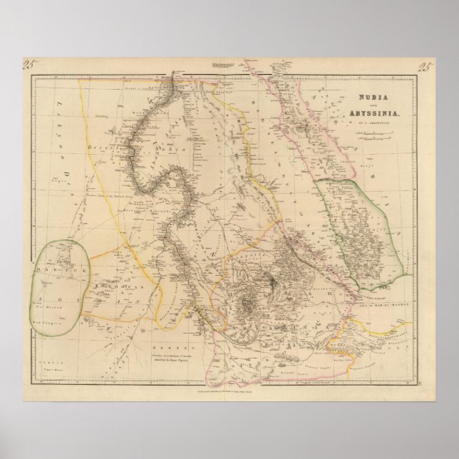 Poster Nubia, Abyssinia 2 (Frente)