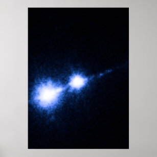 Póster Núcleo e nó Brilhante M87 - STIS - 17 de julho de 