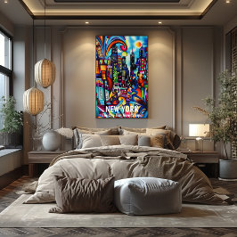 Póster Nueva York: La Ciudad Que Nunca Duerme.