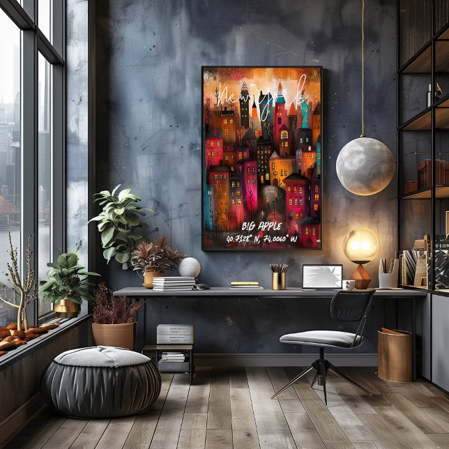 Póster Nueva York: La Gran Manzana (Criador carregado)