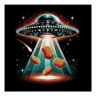 Póster Nugget de Frango Crocante