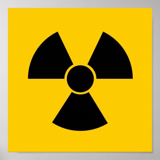 Poster Nuke Preto (Frente)