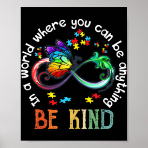 Poster Num Mundo Onde Você Pode Ser Meio Autismo De Borbo