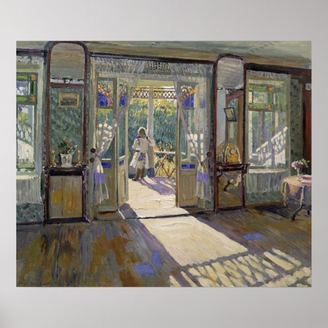 Póster Numa casa, 1913 (Frente)