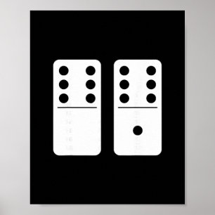 Poster Número 67 Domino Divertido Seis Sete Meme 6 E 7 Ge