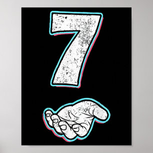 Poster Número 7 Correspondente à Roupa de Halloween Meme