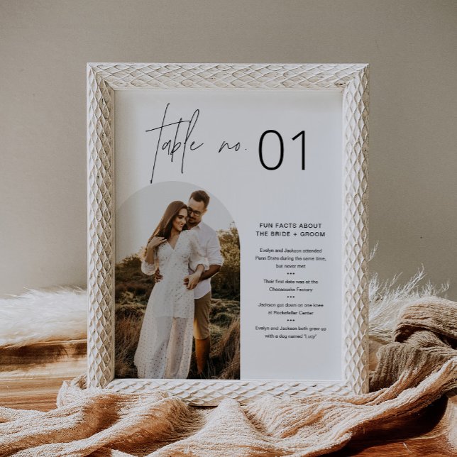 Poster Número de Tabela Mínima ACESSÍVEL com Fatos Divert (Criador carregado)