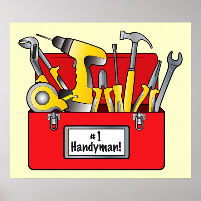 Poster Número Um Handyman (Frente)