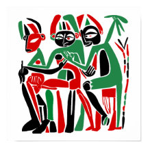Números de cura tribal de abstrato