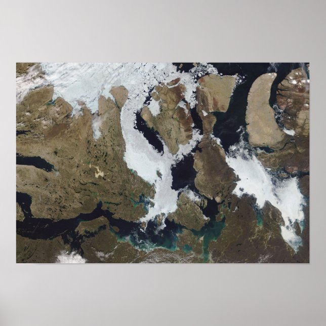 Poster Nunavut, Canadá (Frente)
