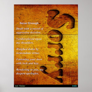 Poster Nunca bastante