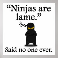 Nunca Disse Ninguém: Ninjas São Loucas
