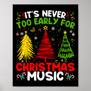 Poster Nunca é muito cedo para o Cele de Música de Árvore