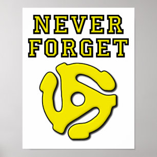Póster Nunca Esqueça 45 Cartaz Divertido