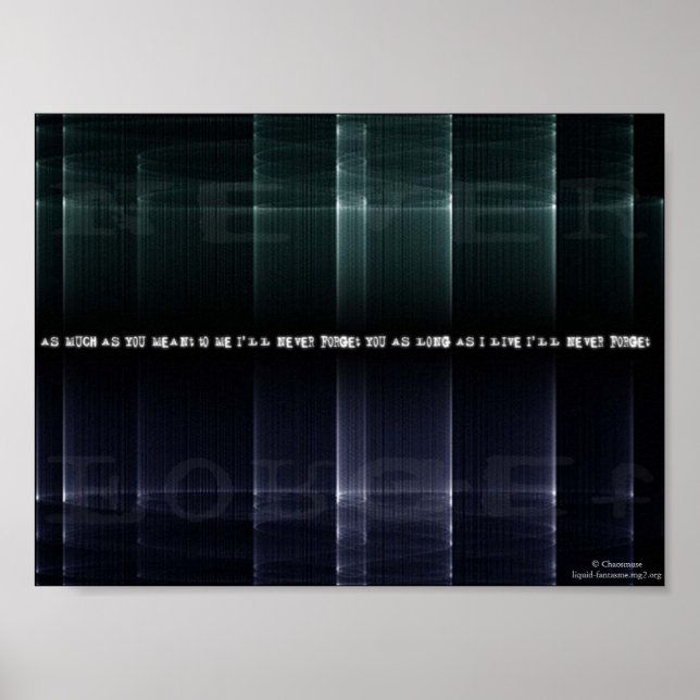 Poster nunca esquecer (Frente)