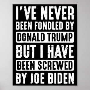 Poster Nunca Foi Confundida Por Donald Trump