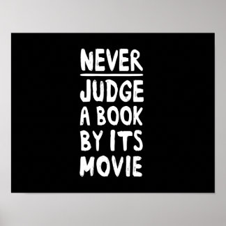 Poster Nunca julgue um livro pelo seu filme