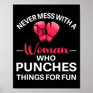 Poster Nunca Mal Com Uma Mulher Que Põe As Coisas Por Div