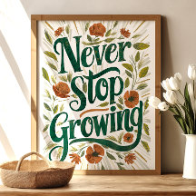 Nunca Pare de Crescer: Arte Floral Inspiradora