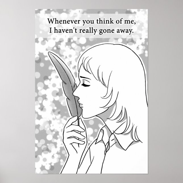 Poster Nunca realmente foi embora (Frente)