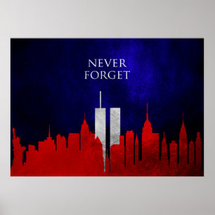 Poster Nunca se esqueça do 11 de setembro de 2001