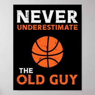 Poster Nunca Subestime O Vovô Da Antiga Cara Bysketbyll