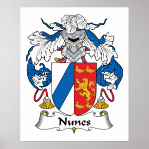 Póster Nunes Family Crest