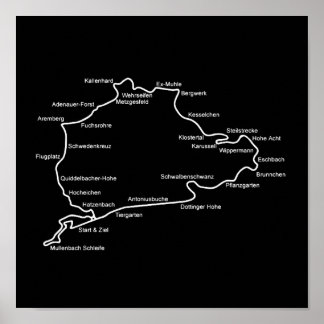 Poster Nurburgring
