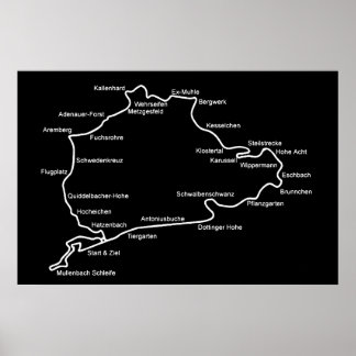 Póster Nurburgring