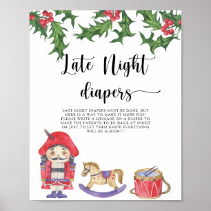 Poster Nutcracker - Jogo noturno das fraldas