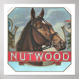 Poster Nutwood Familiar Vintage Racecavalo
