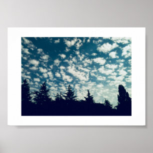 Poster Nuvem Céu