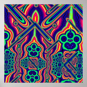 Póster "nuvem de consciência"