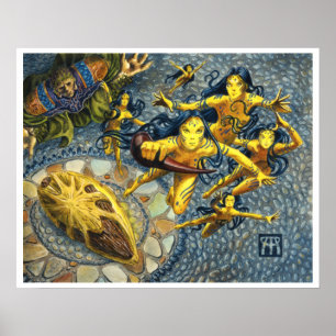 Póster Nuvem de Fadas