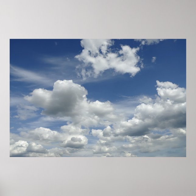 Póster Nuvens (Frente)