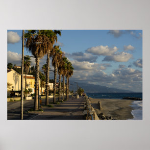 Poster Nuvens Acima Do Mar