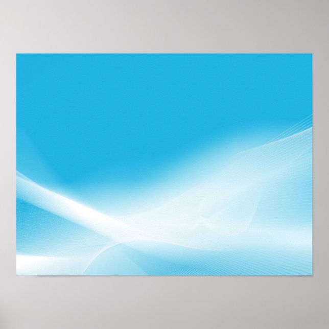 PÓSTER NUVENS BRANCAS BRANCAS DE CÉU AZUL DIGITAL ALEATÓR (Frente)