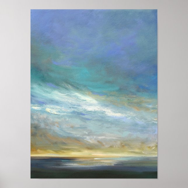 Póster Nuvens Costeiras (Frente)