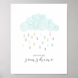 Póster Nuvens de Chuva